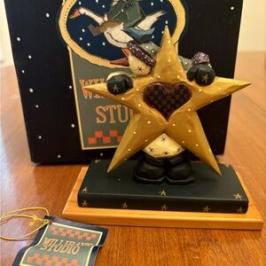 Williraye Studio WW2242 Snowman with Star